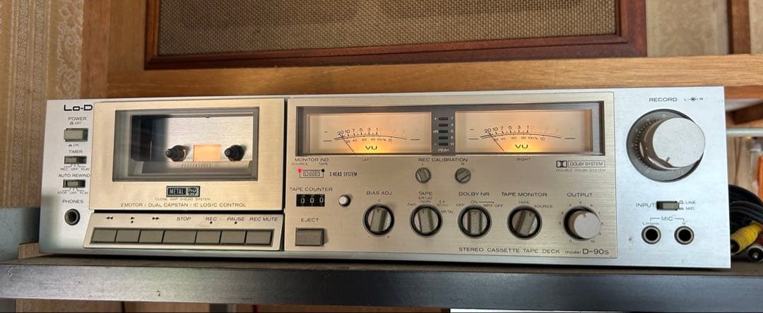 Lo-D ローディ D-90s STEREO カセットデッキ ステレオ