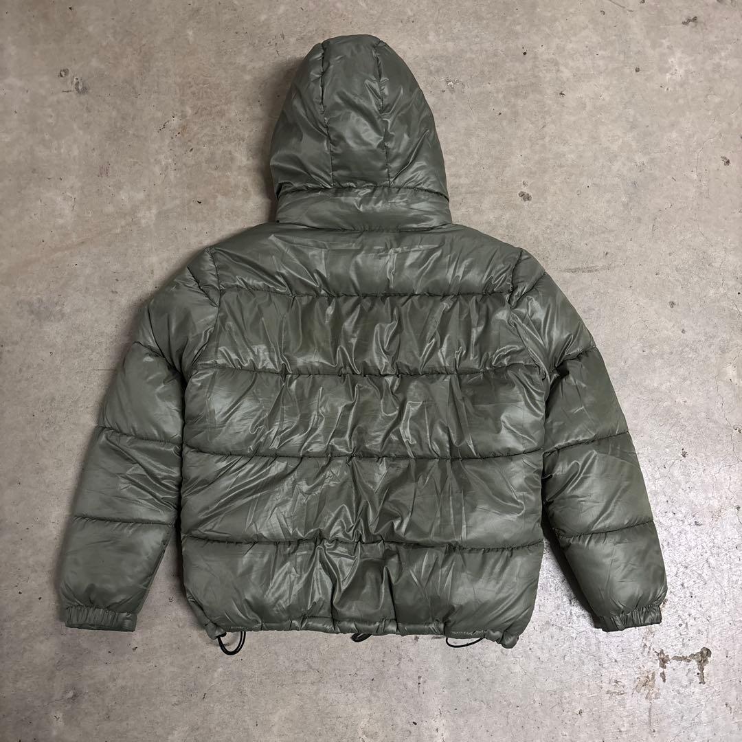 GAP フード付きダウンジャケット オリーブグリーン 最安値