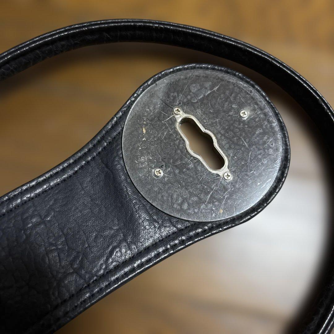 DIESEL レザーバッグ ブラック Y2K ユニセックス　ヴィンテージ