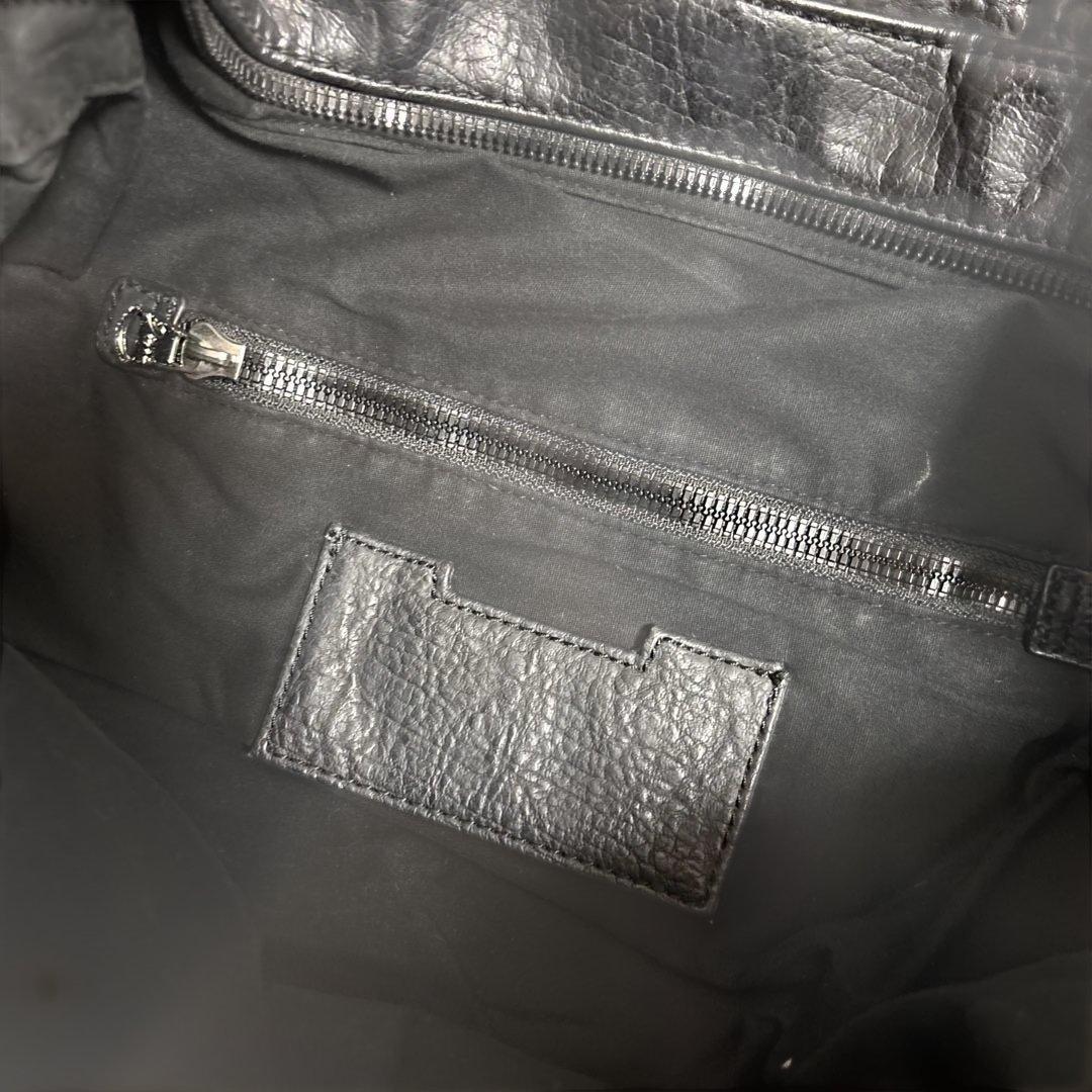 DIESEL レザーバッグ ブラック Y2K ユニセックス　ヴィンテージ