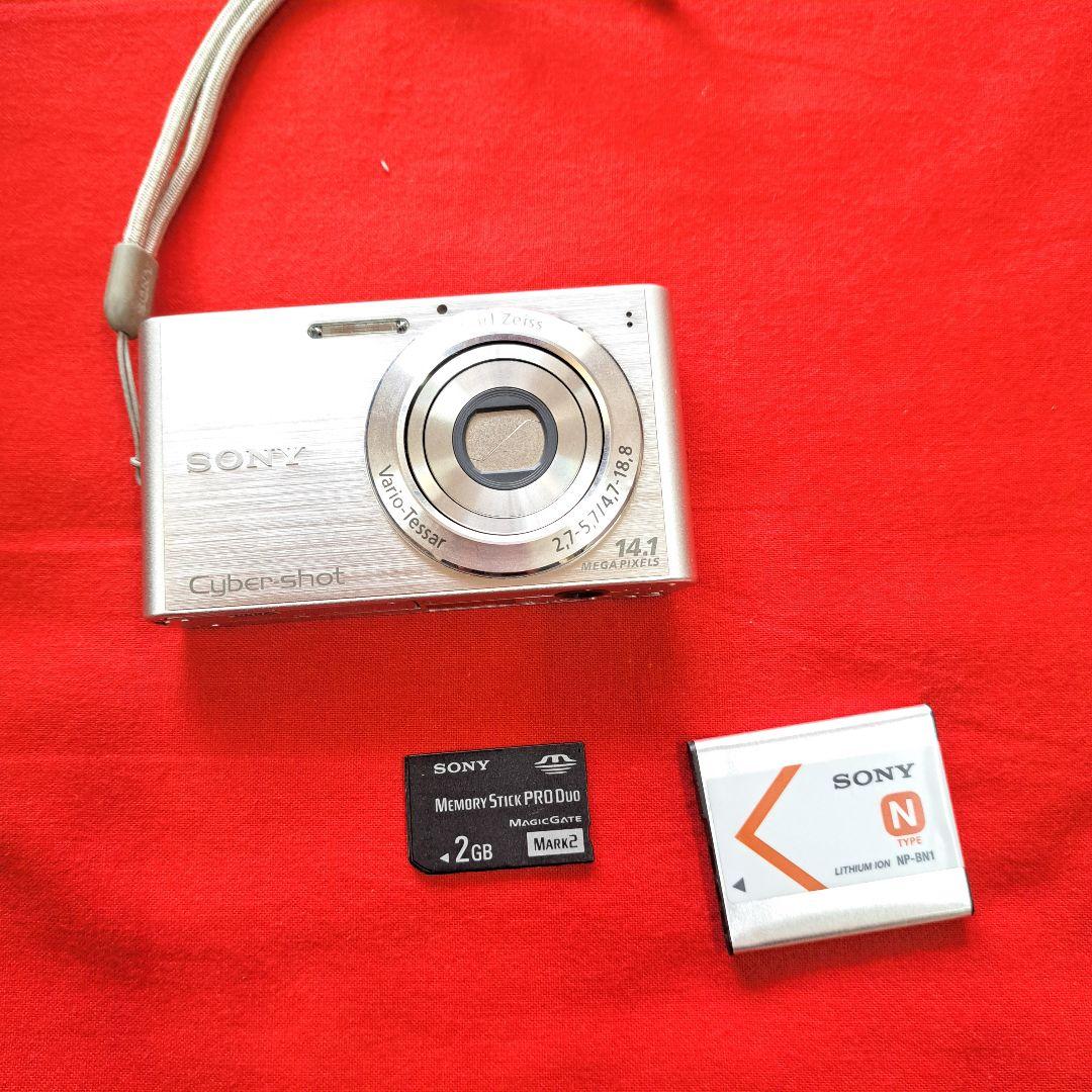 SONY Cyber-shot DSC-W320　デジタルカメラ　メモリーカード