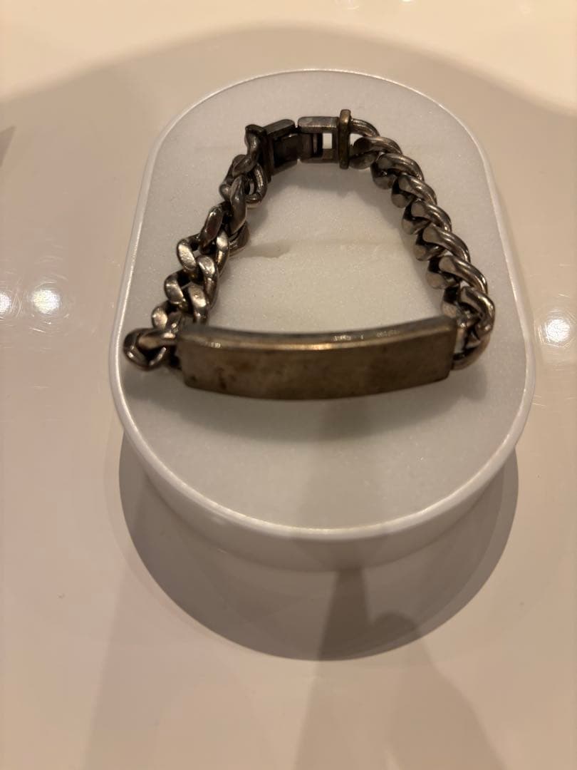 AlbatrosS　シルバー　プレートチェーンブレスレット