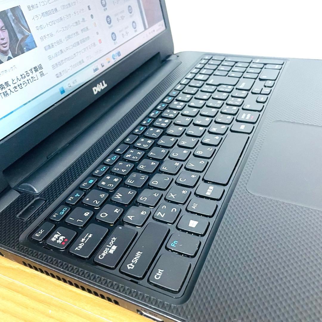 すぐ使えるDELL SSDノートパソコンWindows11オフィスDVDカメラ