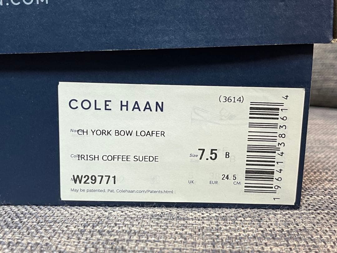 最終値下げ！⭐️新品未使用◆定価35,200円◆コールハーン◆スエードローファー