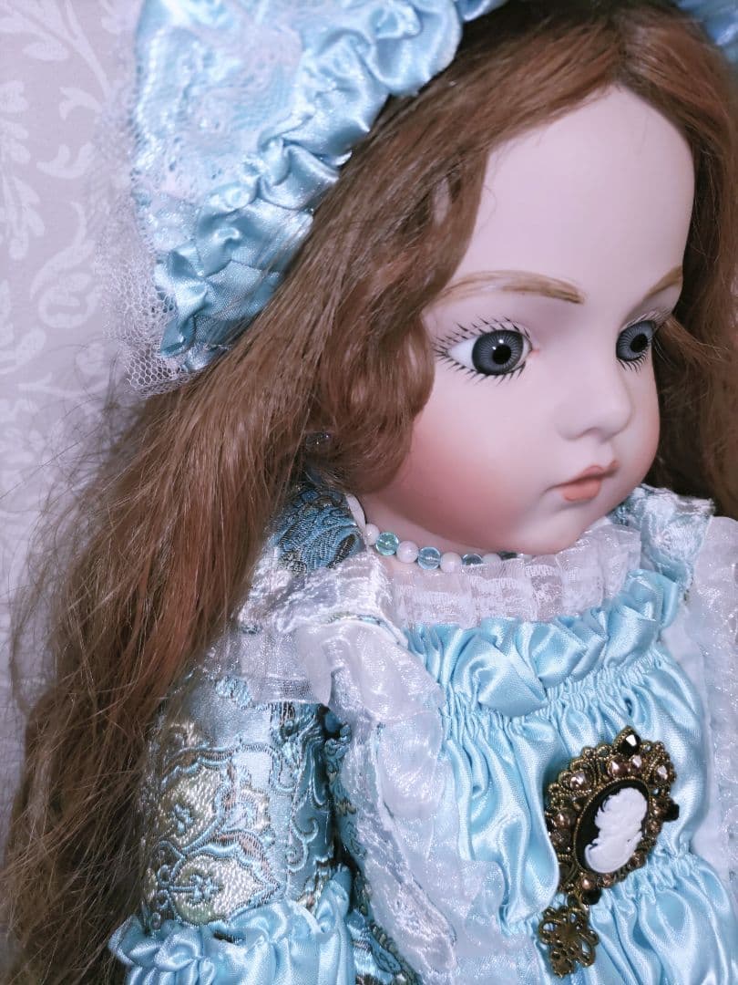 ブリュのお嬢様58センチ☆リプロ☆Vernon Seeley☆ビスクドール