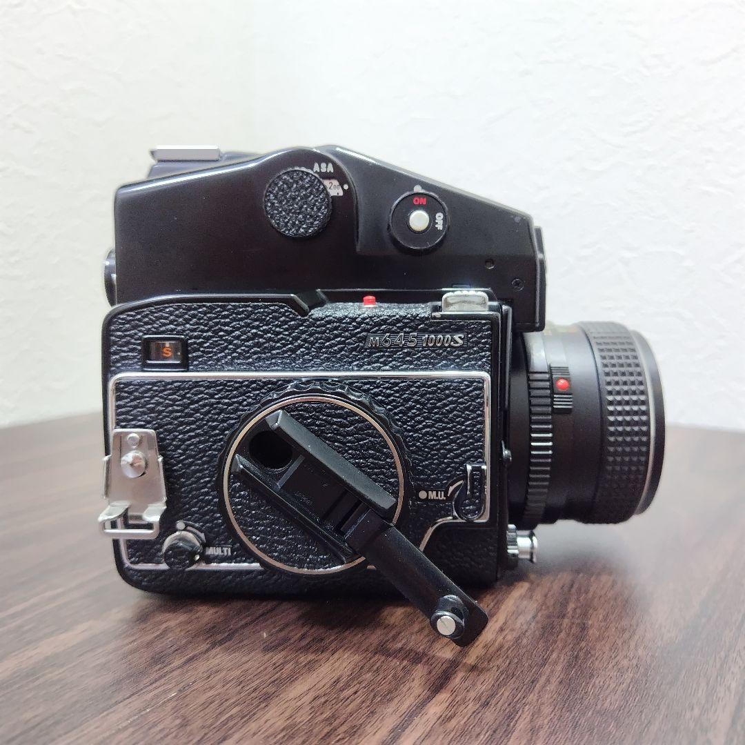 マミヤ Mamiya M645 1000S SEKOR C 80mm F2.8
