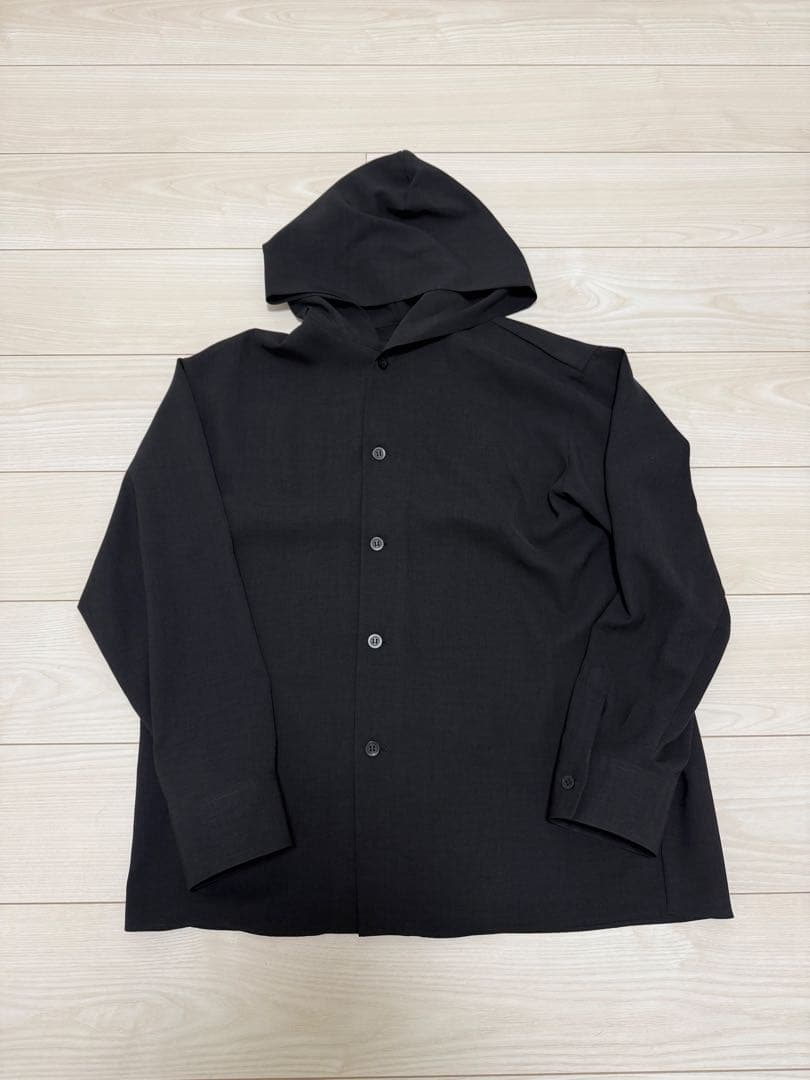 トップス LAD MUSICIAN 24SS HOODED BIG SHIRT 42