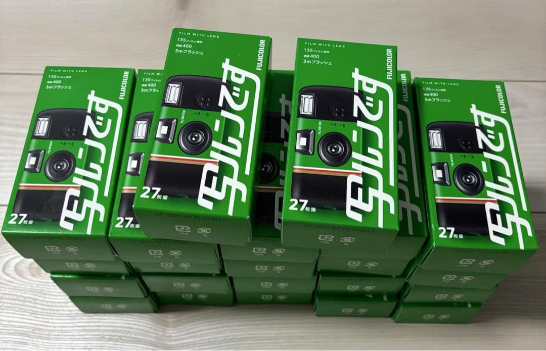 フジフィルム 使い捨てカメラ 27枚撮影