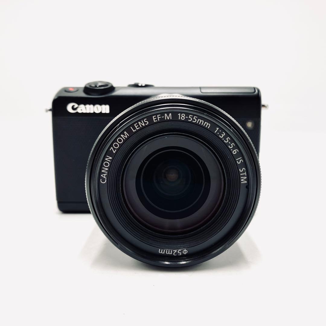 Canon EOS M100 ブラック　18-55mmレンズキット