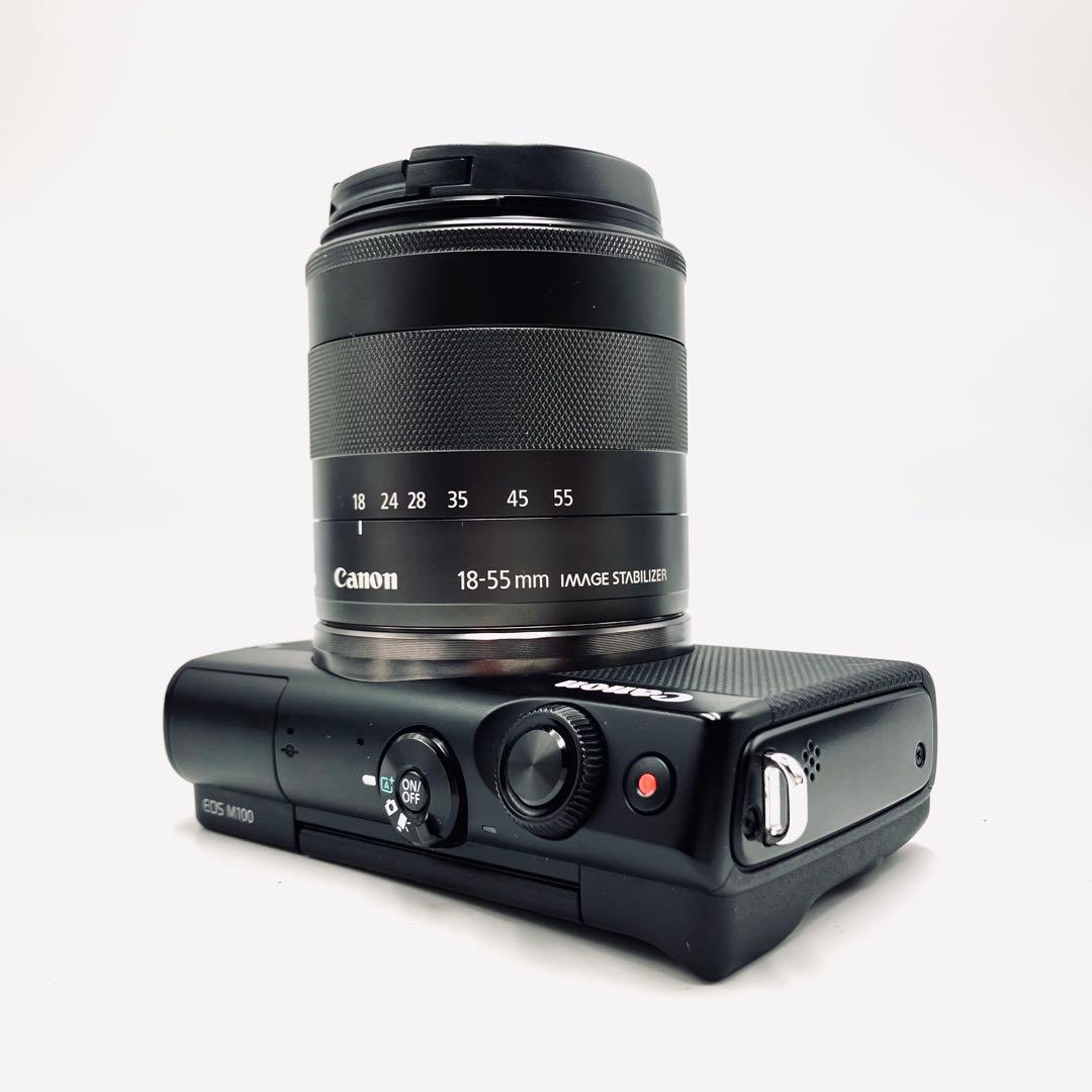 Canon EOS M100 ブラック　18-55mmレンズキット
