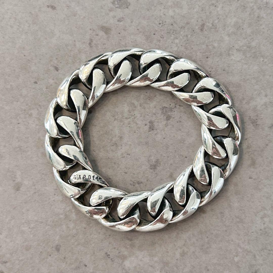 【最高級】GARDEL ガーデル LINKブレスレット 925 極太