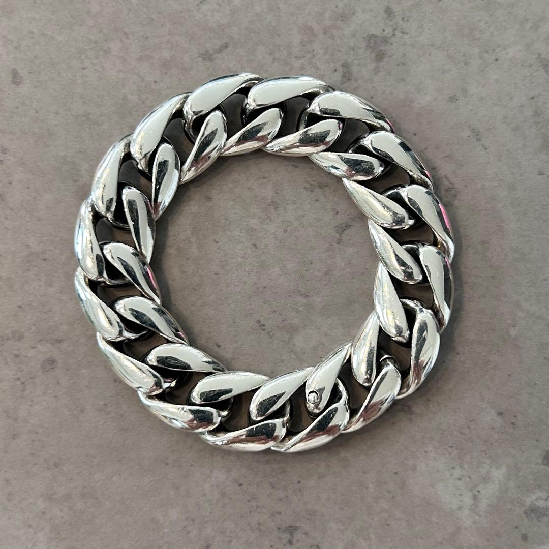 【最高級】GARDEL ガーデル LINKブレスレット 925 極太