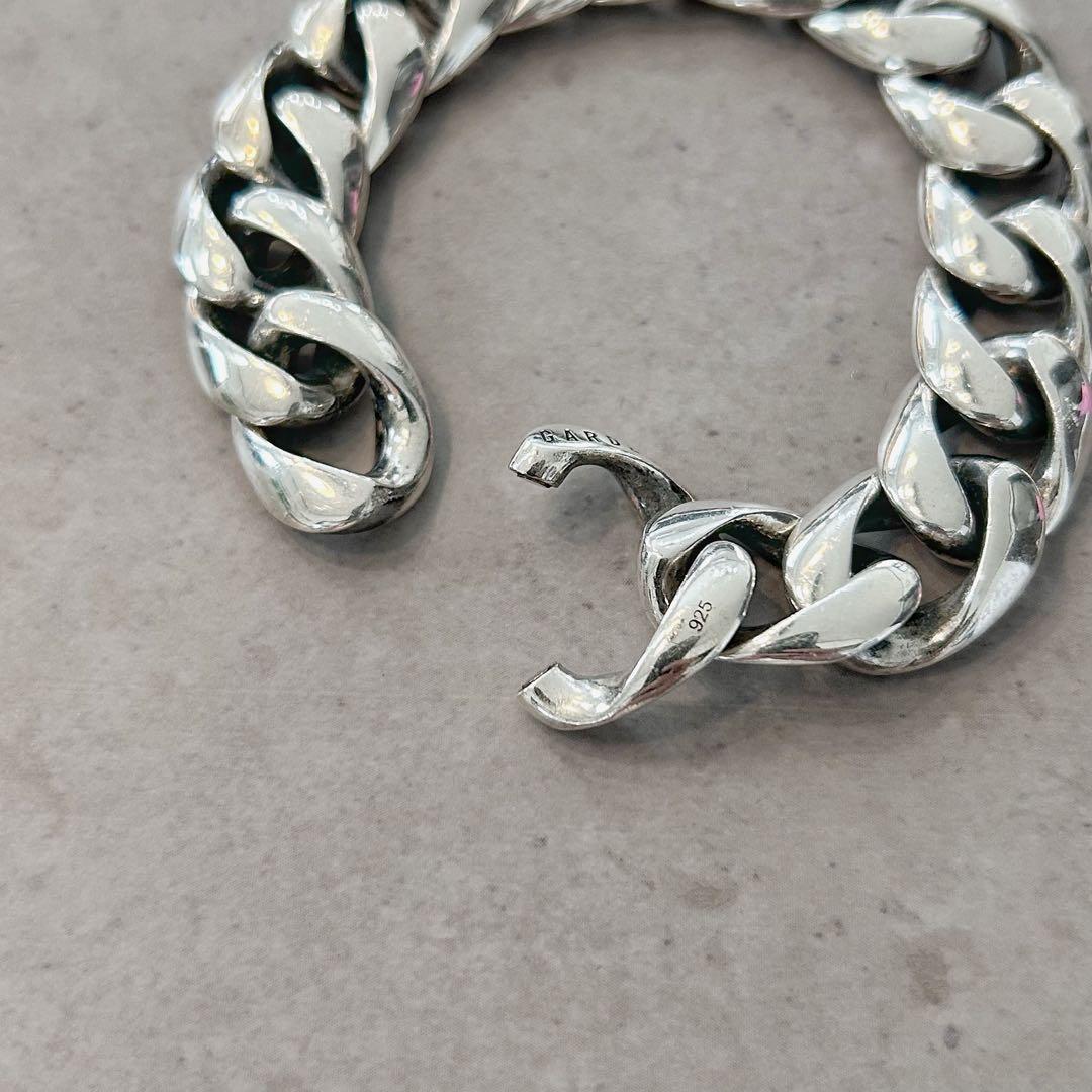 【最高級】GARDEL ガーデル LINKブレスレット 925 極太