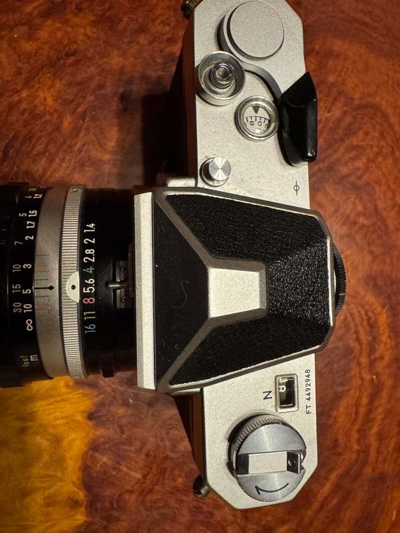 NIKOMAT FT 付属品有り、レンズ付き素人目美品