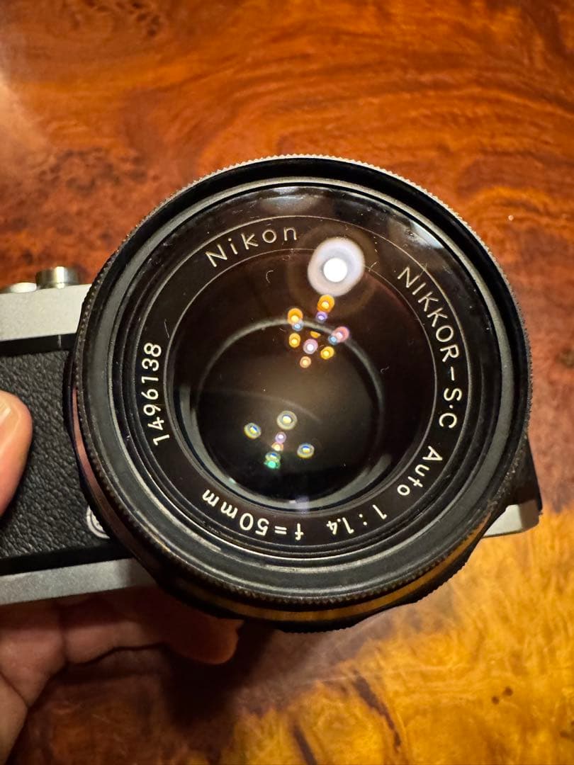 NIKOMAT FT 付属品有り、レンズ付き素人目美品