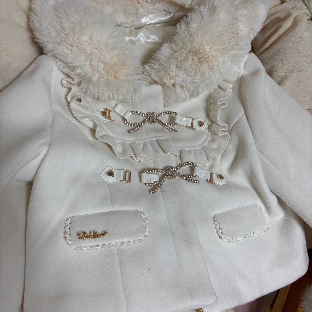 LIZLISA ショートコート ホワイト