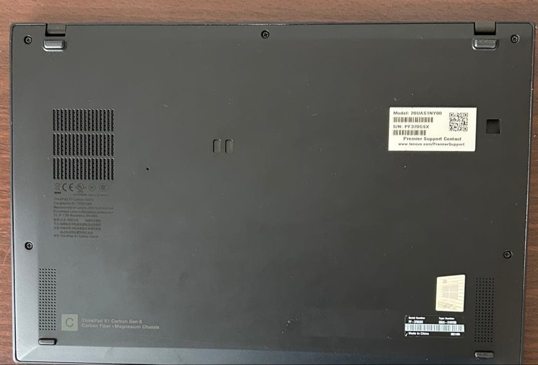 ThinkPad X1 Carbon Gen8 Core i7 第10世代