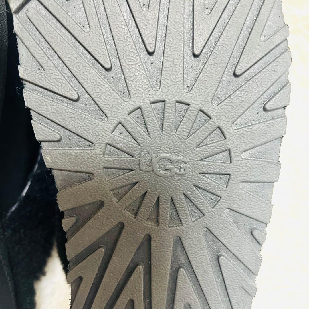 美品 UGG アグ ディスケットW Disquette 厚底 スリッポン 24