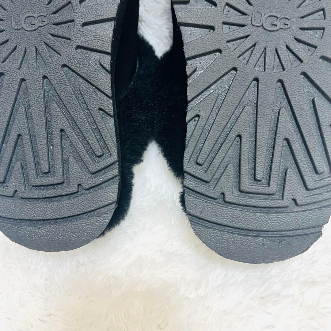 美品 UGG アグ ディスケットW Disquette 厚底 スリッポン 24