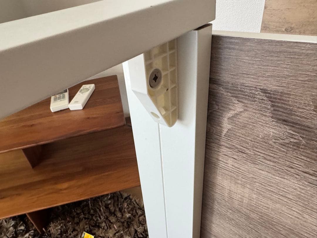 ニトリ　こたつテーブル　ホワイト　フロットC ヴィンテージNA