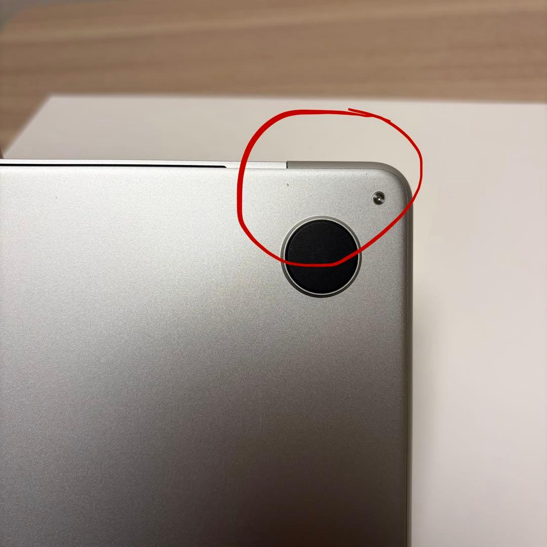 【超美品】MacBook Air M2 シルバー 16GB 512GB