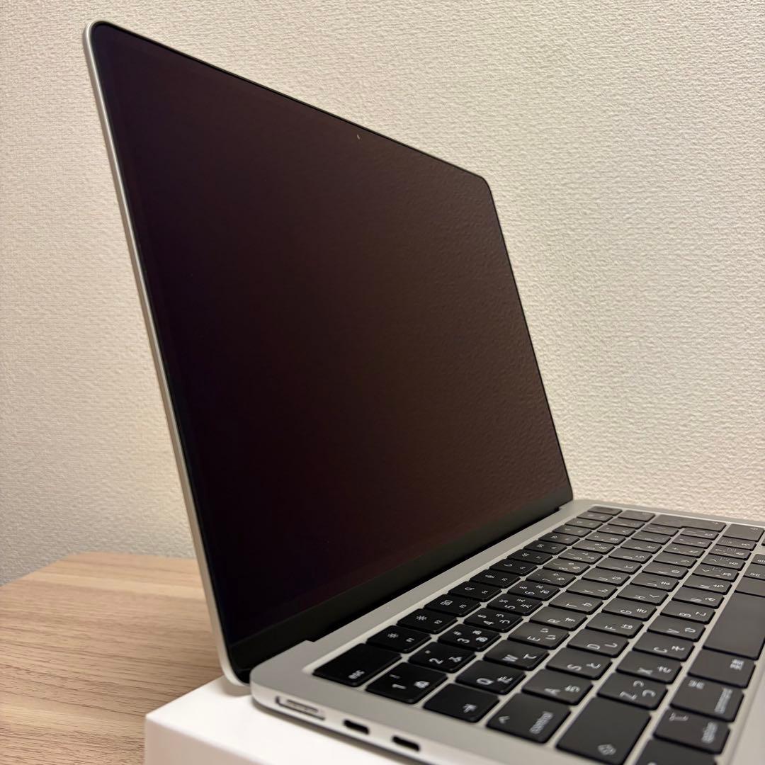 【超美品】MacBook Air M2 シルバー 16GB 512GB