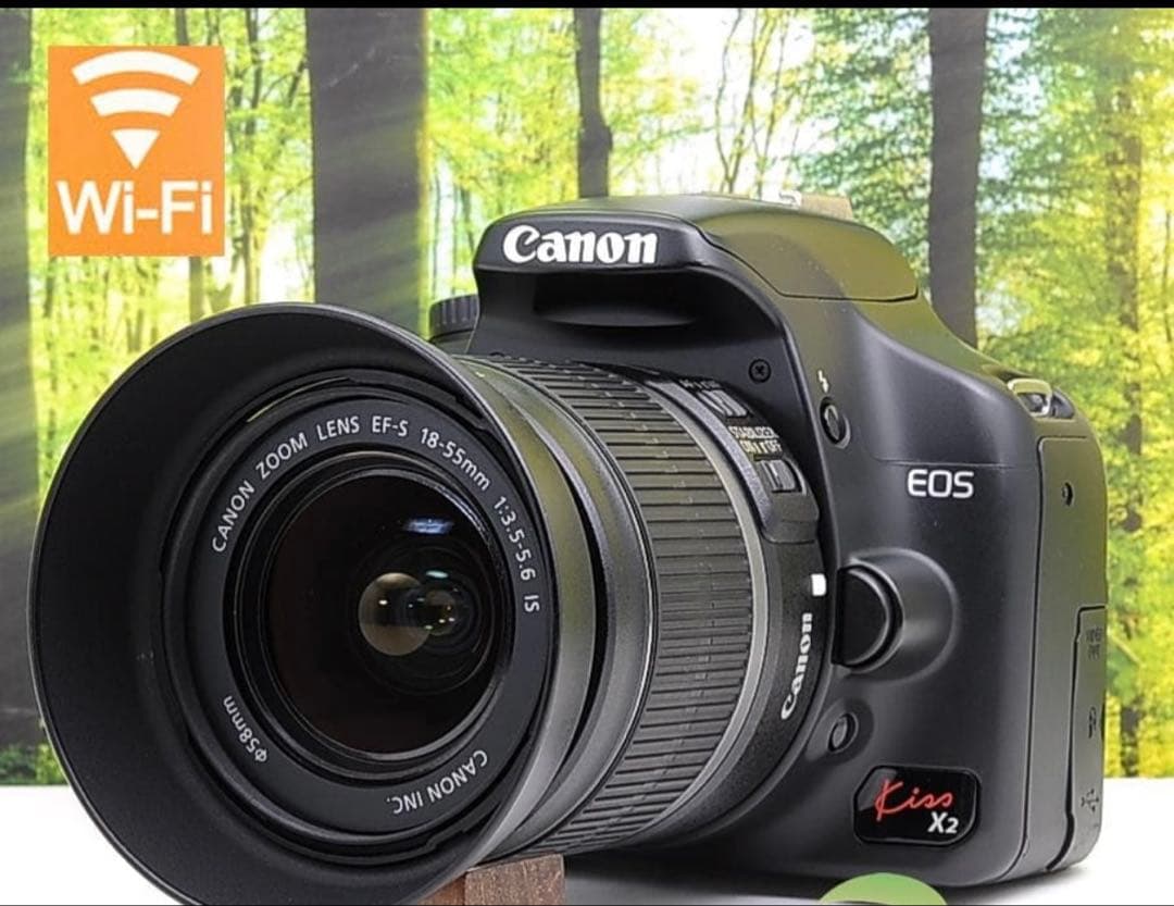 Canon EOS Kiss X2 デジタル一眼レフカメラ スマホ転送OK！