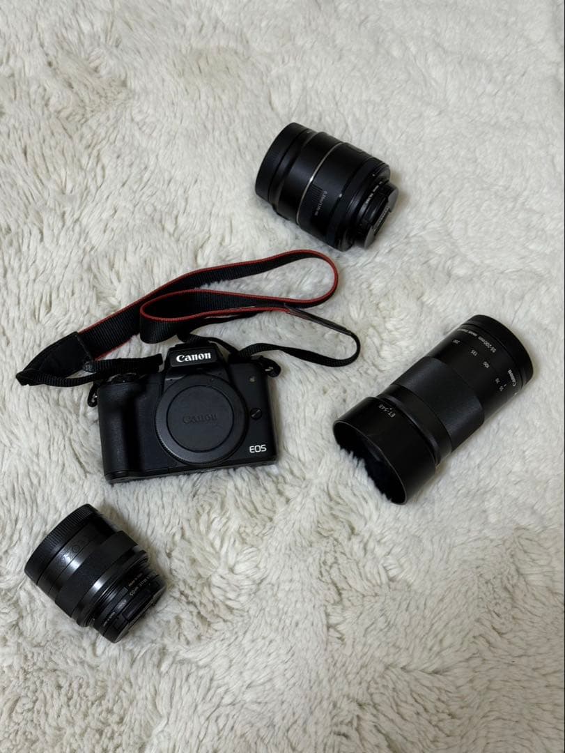 Canon EOS ミラーレスカメラ レンズ3本セット