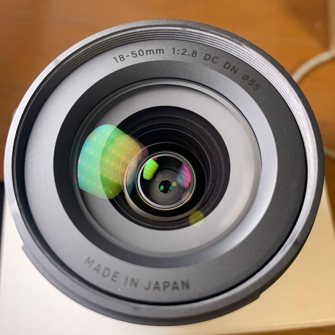 レンズ(ズーム) SIGMA 18-50mm F2.8 DC DN 55mm e mount
