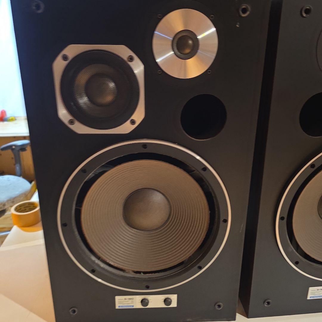 希少 Pioneer S-180 ステレオスピーカー ヴィンテージ