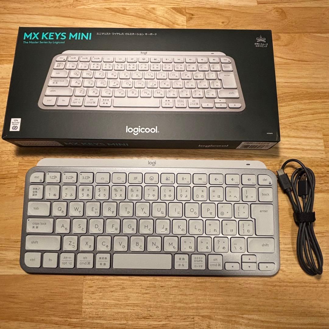 【美品】 KX700PG logicool MX Keys Mini キーボード