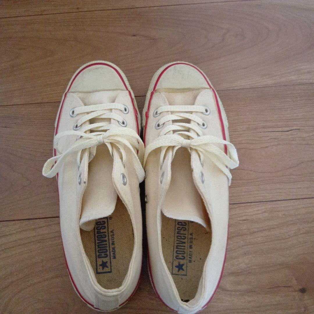 CONVERSE ALL STAR 80年代　Made in USA 生成り