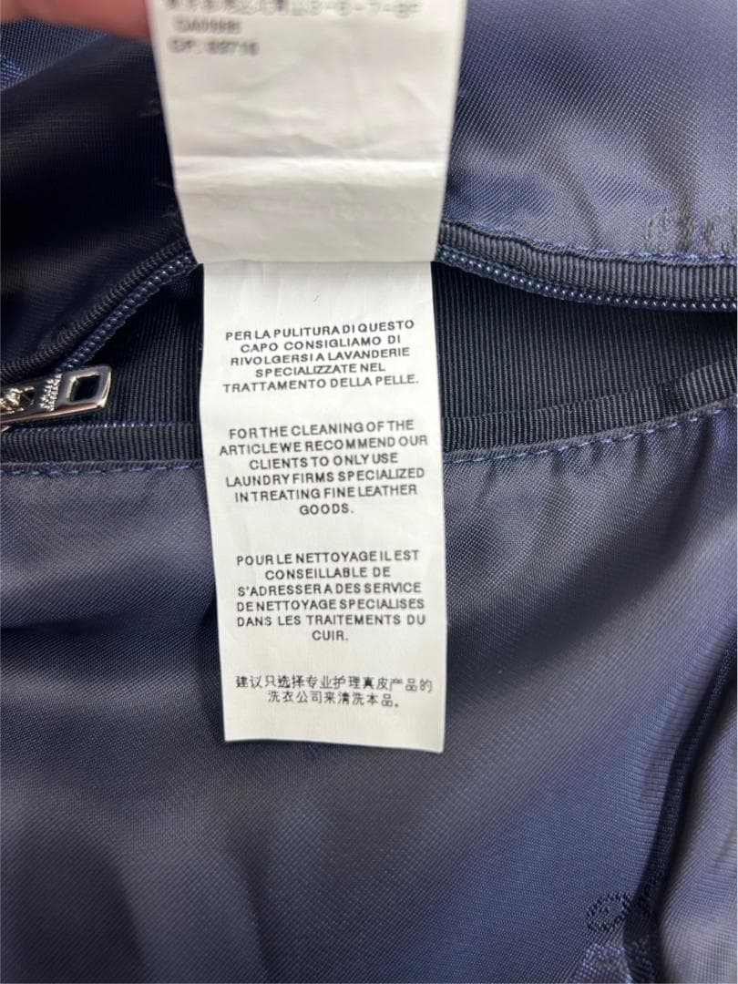 DOLCE & GABBANA（ドルチェ＆ガッバーナ）レザーブルゾン