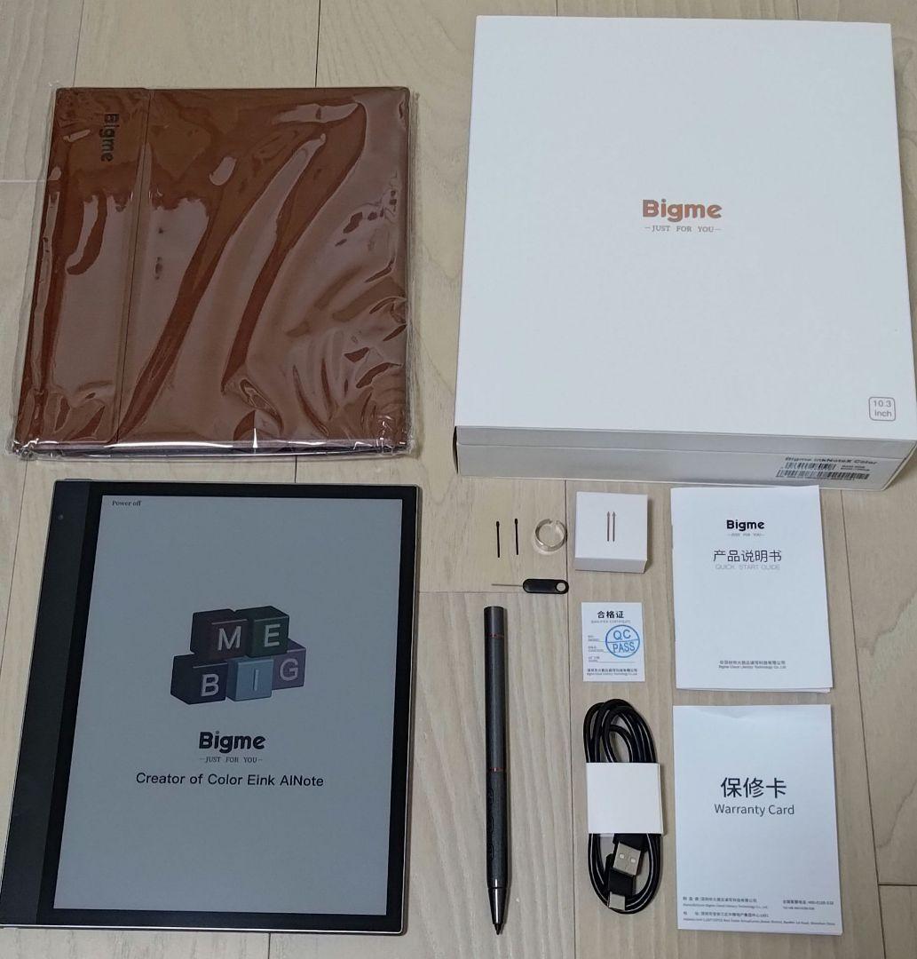 Bigme inkNoteX Color eink タブレット