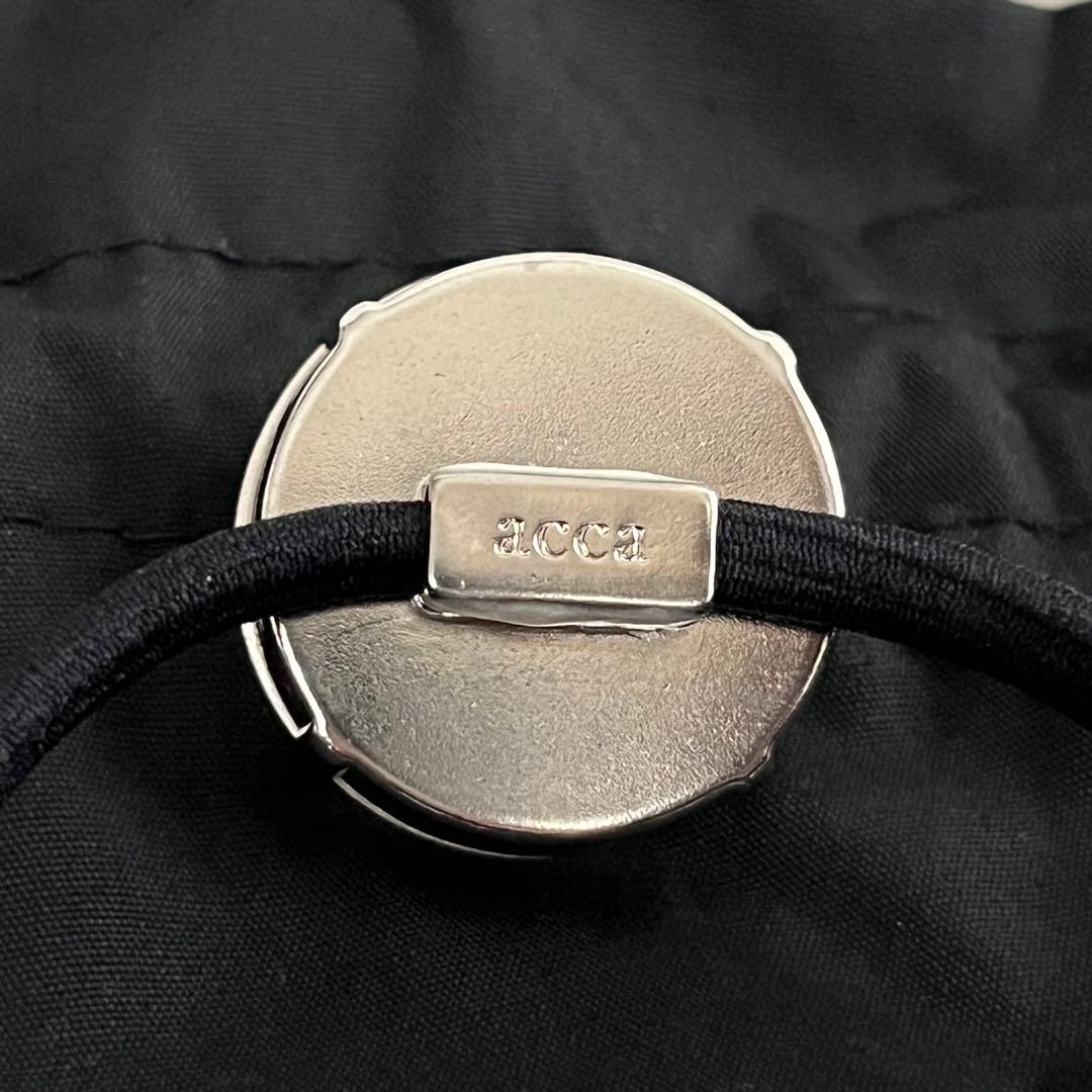 【未使用❤︎新品】acca ヘアゴム・ポニー クリスタル ストーン【超レア❤︎】