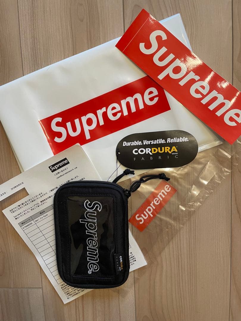 Supreme CORDURA ブラックポーチ