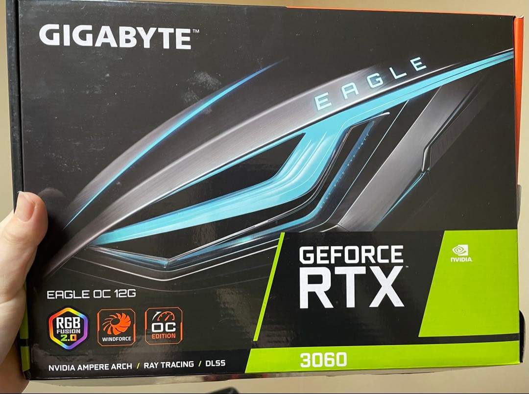 グラフィックボード・グラボ・ビデオカード GIGABYTE EAGLE OC 12G GeForce RTX 3060