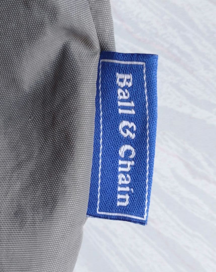 ボールアンドチェーン スカーフ柄刺繍 エコバッグ M ラシット 2点セット