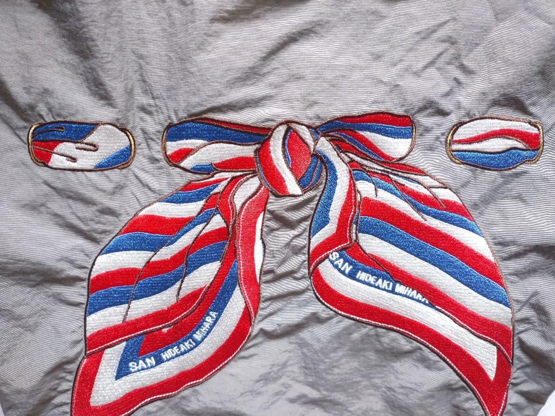 ボールアンドチェーン スカーフ柄刺繍 エコバッグ M ラシット 2点セット