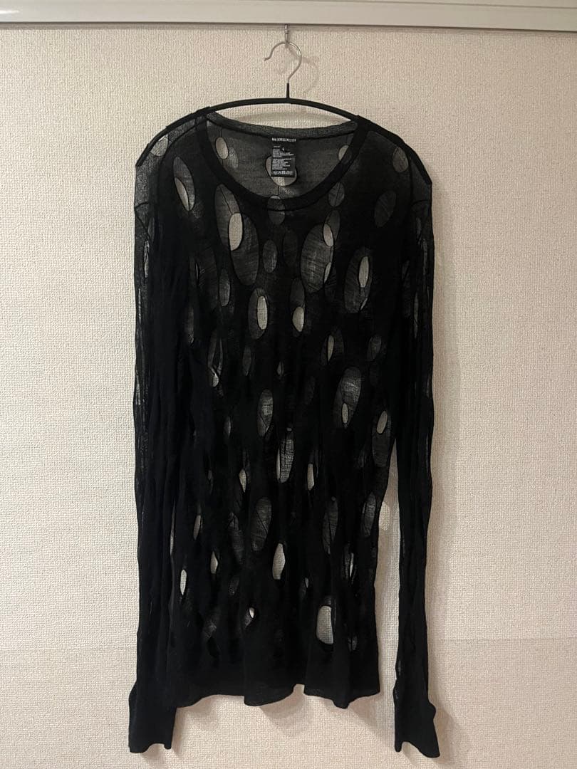 トップス ANN DEMEULEMEESTER HOLES KNIT 20ss