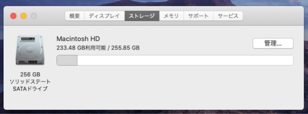 MacBook Pro 13” mid2012（16GB/256GB SSD）