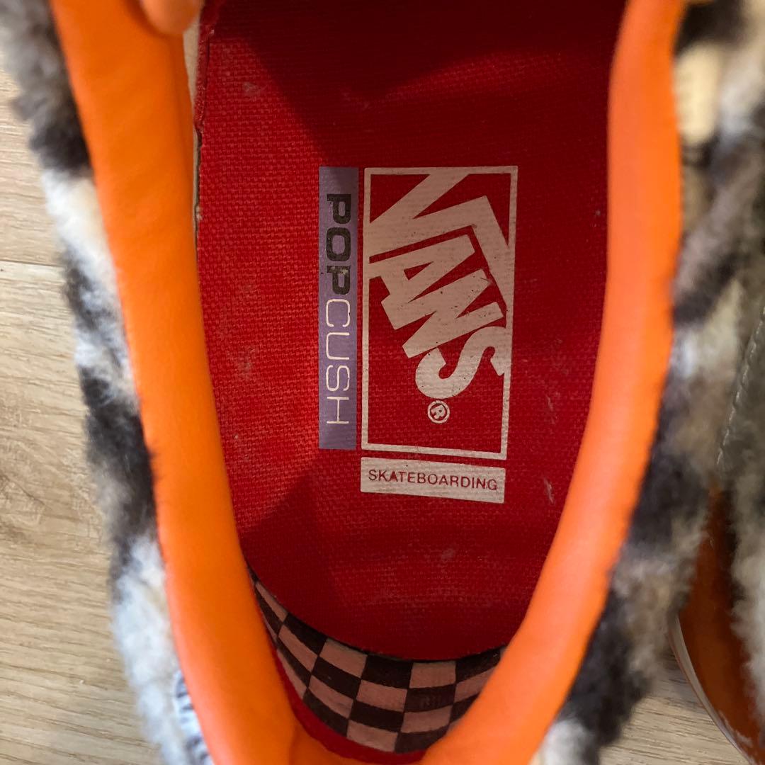 ☆ シュプリーム×バンズ レオパード オールド スクール オレンジ　27センチ☆