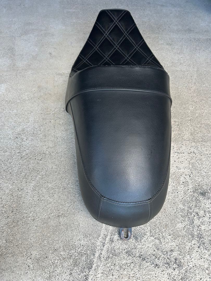 レブル250 バイクロングシート 黒 ダイヤモンドキルティング