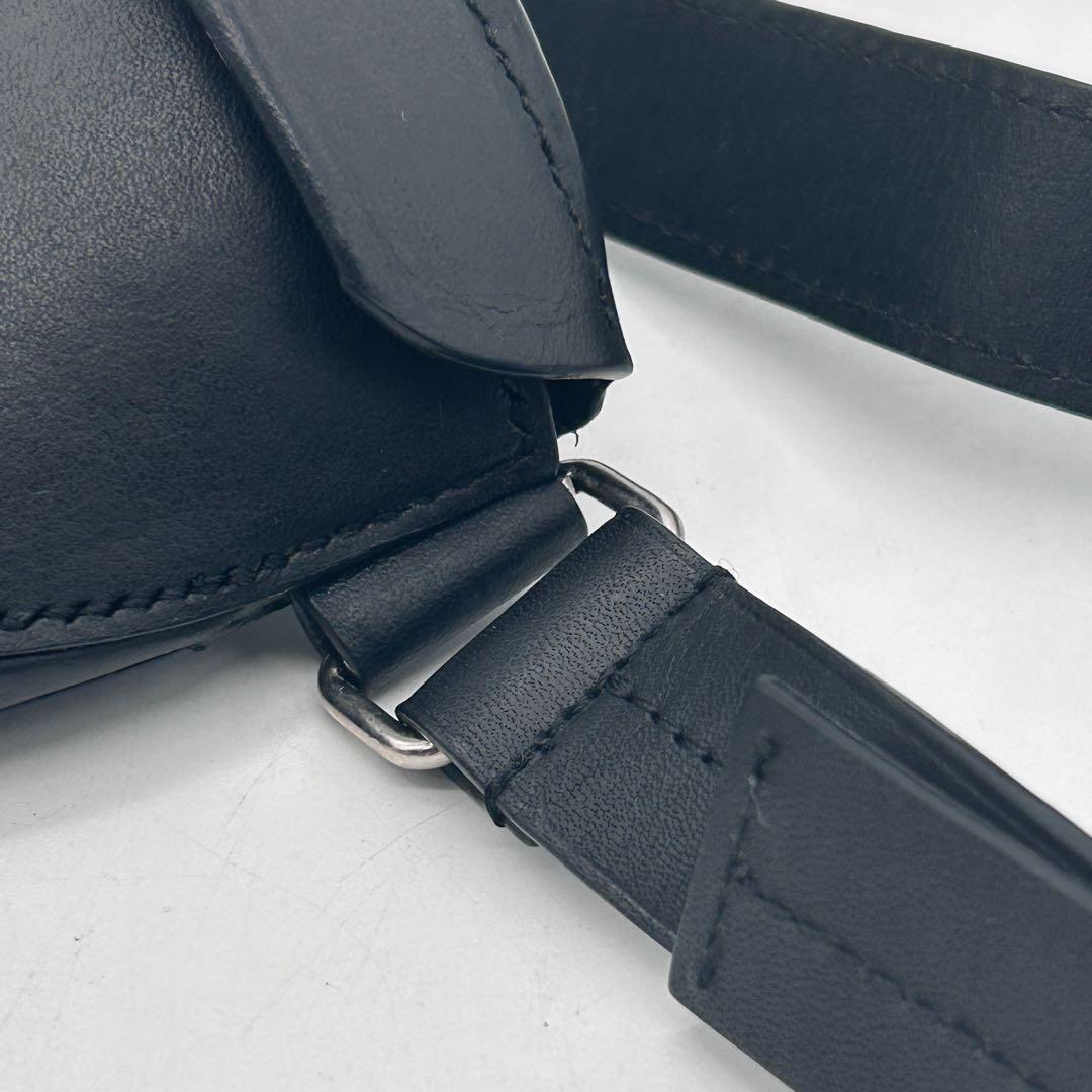 高級感✨ED ROBERT JUDSON ウエストポーチ ブラック F