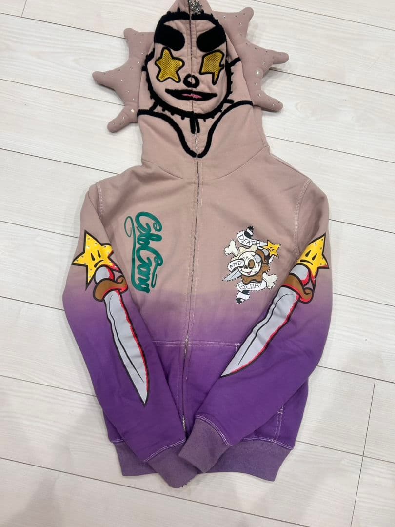 Glo Gang グラデーションパーカー S