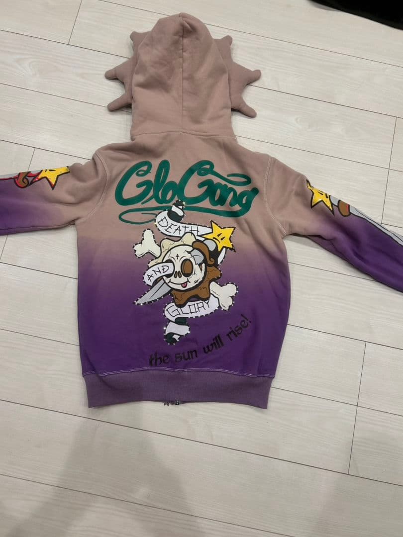 Glo Gang グラデーションパーカー S