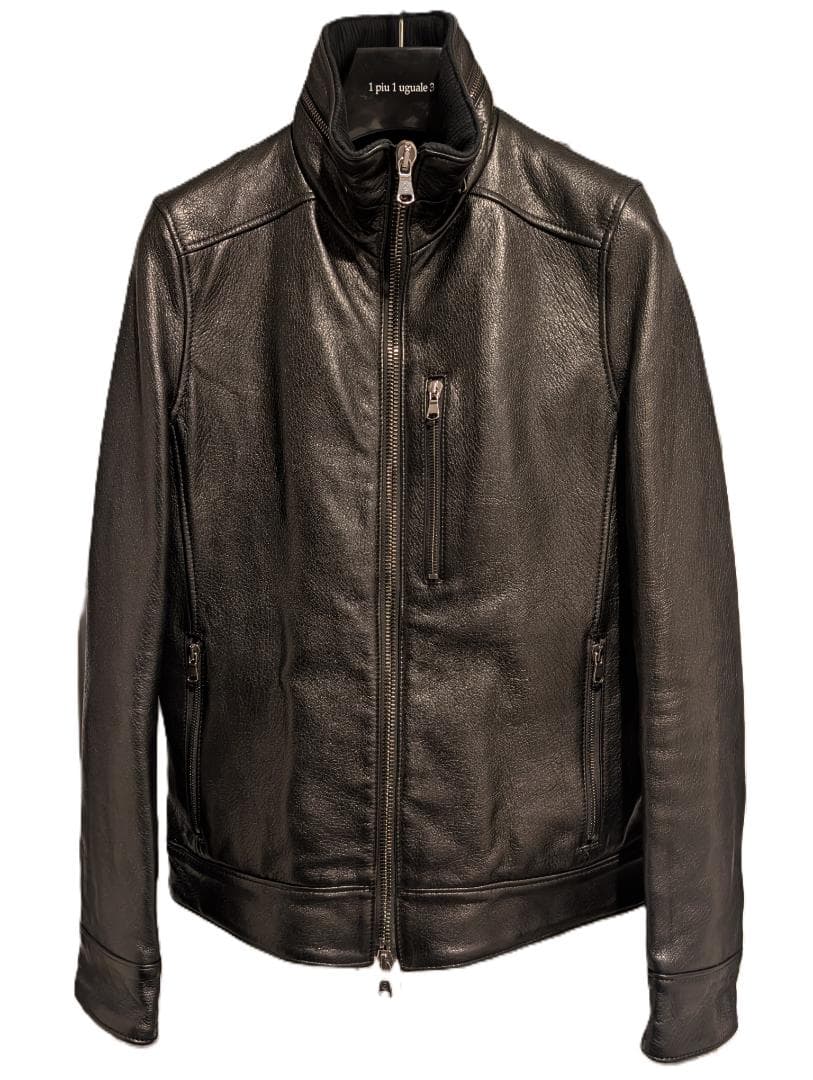 定価18万 junhashimoto ディアスキン インナー ライダース 鹿革