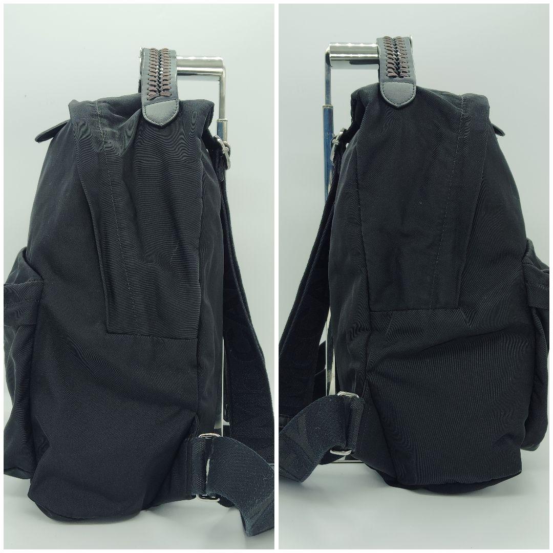 極美品 ステラマッカートニー ファラベラ GO リュック 大容量 黒