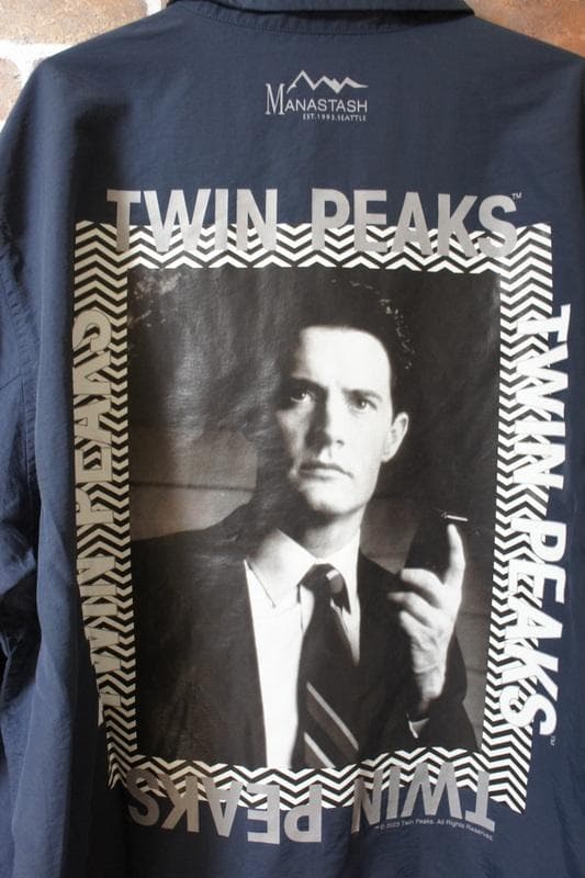 マナスタッシュ　ツインピークス　コラボコーチジャケット