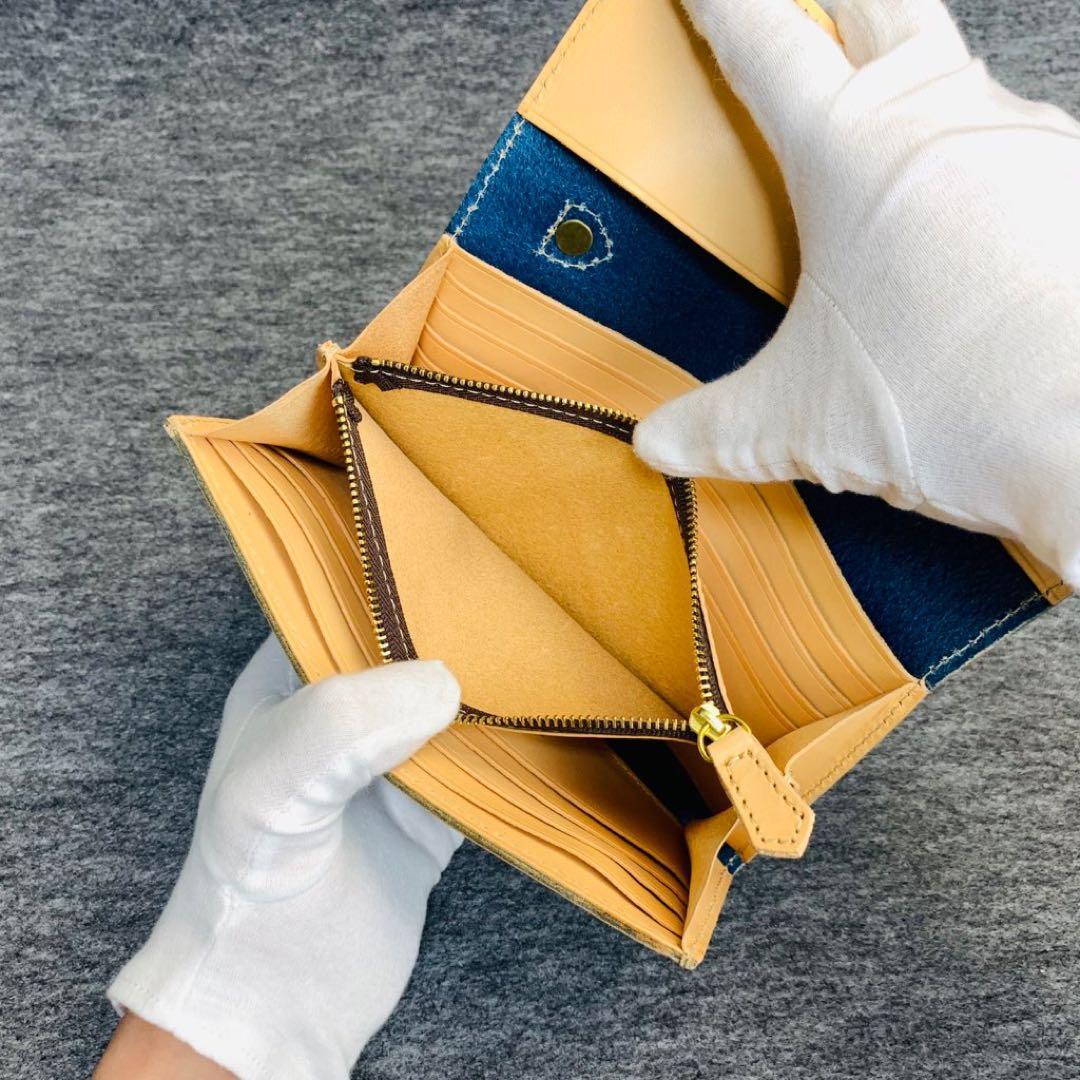 メンズ 財布 長財布 本革 ラウンドファスナー メンズ ヌメ革 手縫い